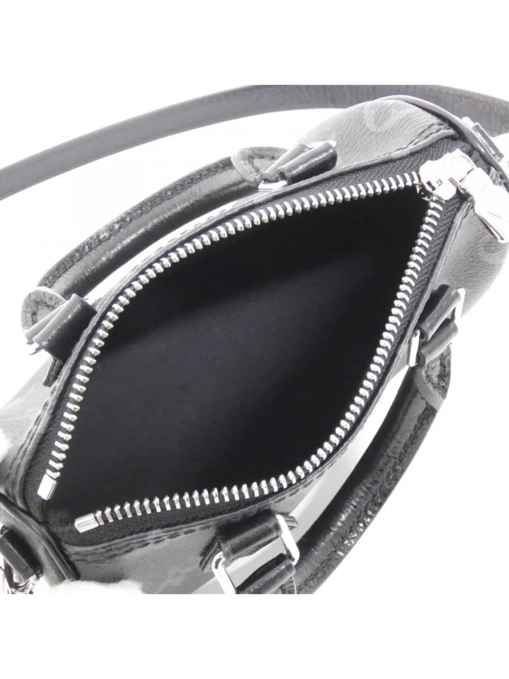 Louis Vuitton Monogram Eclipse Nano Speedy Bag